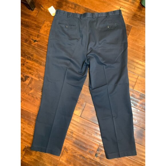 Brooks Brothers Navy Blue Baird McNutt Irish Linen Clark Dress Pants, Size 42 - Picture 4 of 5